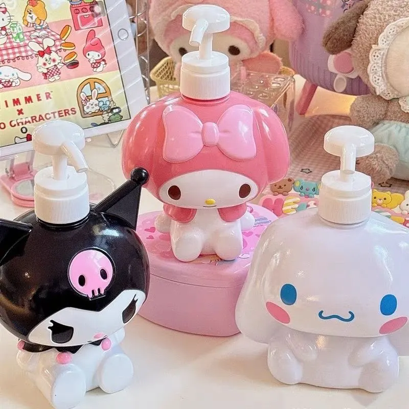 Многоразовый дозатор для мыла Sanrio Hello Kitty Kuromi 500-750 мл