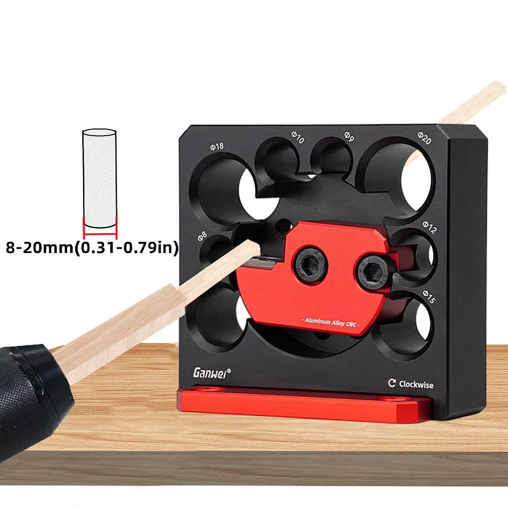 

Carbide Jig Woodworking Dowel Auxiliary Drill With Maker Milling Blades Dowel Electric Adjustable Tool Rod Round 8mm-20mm