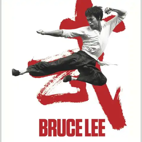 Настенный плакат с изображением Брюса Ли