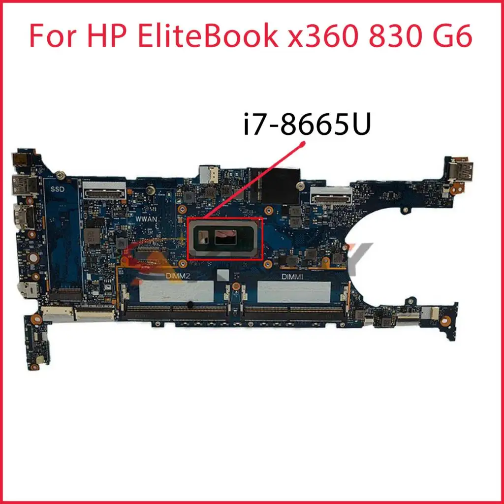 

MB UMA i7-8665U CPU WIN For HP EB x360 830 G6 Laptop Motherboard L64979-601 L64979-501 L64979-001 6050A3059101-MB-A01 tested ok