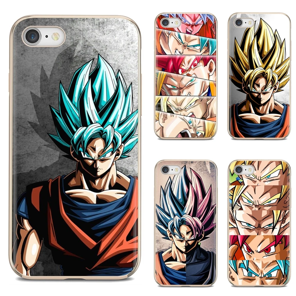 

DBZ Dragon Ball Z Super Son Goku eyes Soft Bag Case For iPhone 10 11 12 13 Mini Pro 4S 5S SE 5C 6 6S 7 8 X XR XS Plus Max 2020
