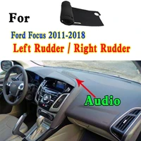 for 2011 2018 ford focus iii mk3 dashmat dashboard cover instrument panel insulation sunscreen protective pad ornaments
