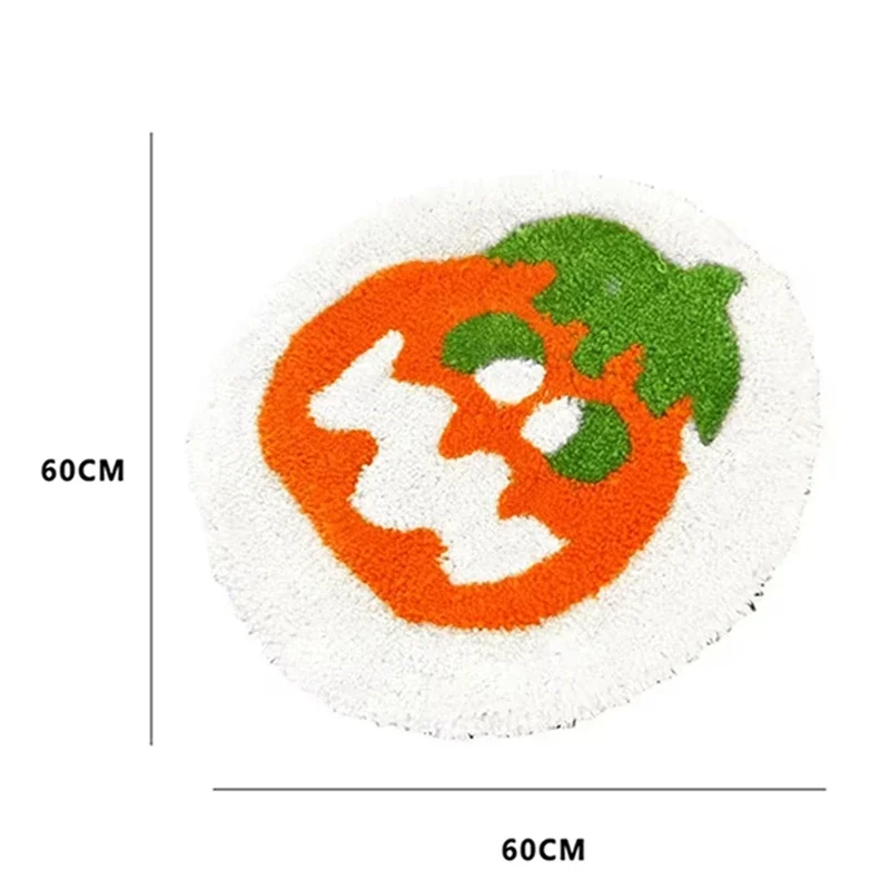 Ковер На Хэллоуин Мультфильм Тыква призрак Кошка дверной коврик нескользящий