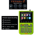 GTMEDIA V8 Finder 2 pro, спутниковый прибор для поиска сигнала, устройство для поиска gsmS2S h.264  H.265 vs satlink DVB-S2X V8 Finder PRO WS6933 WS6980