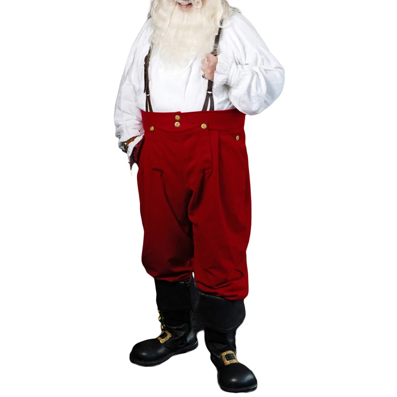 

Christmas Santa Claus Cosplay Costume Suspender Jumpsuit Oversized Prom Party Costume Festival Fancy Romper Cosplay Clothing