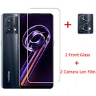 Стекло для Realme 9 Pro Plus для Realme 9 Pro Plus, закаленное стекло, защита экрана, пленка для объектива камеры, стекло для Realme 9i 8i 8s 8