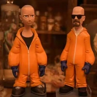 116 die casting resin figure breaking bad walter white and jesse pinkman unassembled and unpainted kit free delivery