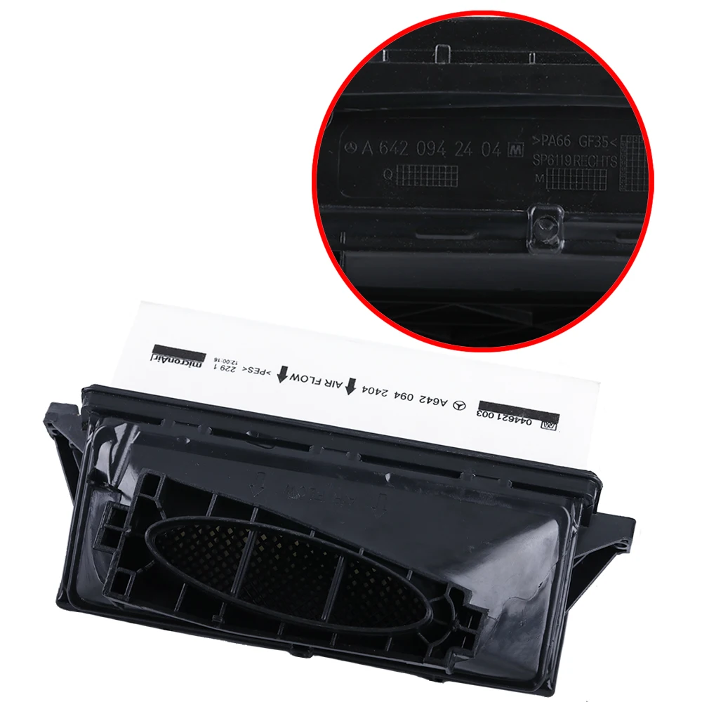 2 шт. 6420940000 воздушные фильтры 6420942304 6420942404 для Mercedes-Benz C class S-Class W221 W222 300/350 CDI OM642