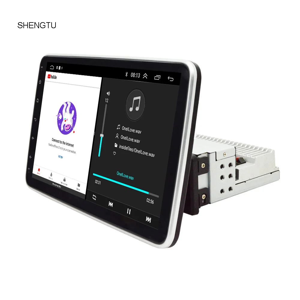 

Лидер продаж, автомобильный видеоприемник с регулируемым экраном 10,1 дюйма, 1 Din, универсальный автомобильный радиоприемник, стерео, Wi-Fi, GPS, FM,...