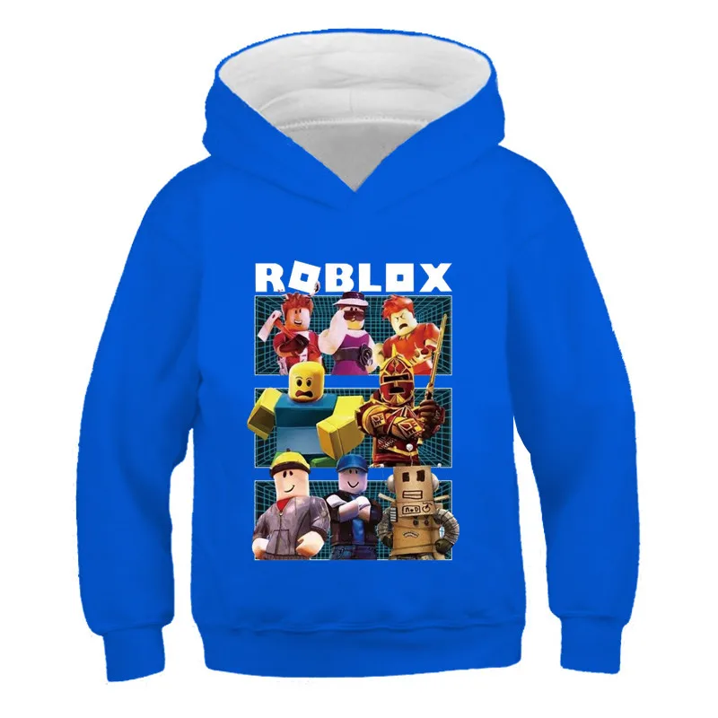 

Children cotton Costume Robloxing print winter Boy Hoodie Kids Clothes Funny Hoodies for Teen Girls 4-14Y Baby Boys Sweatshirt