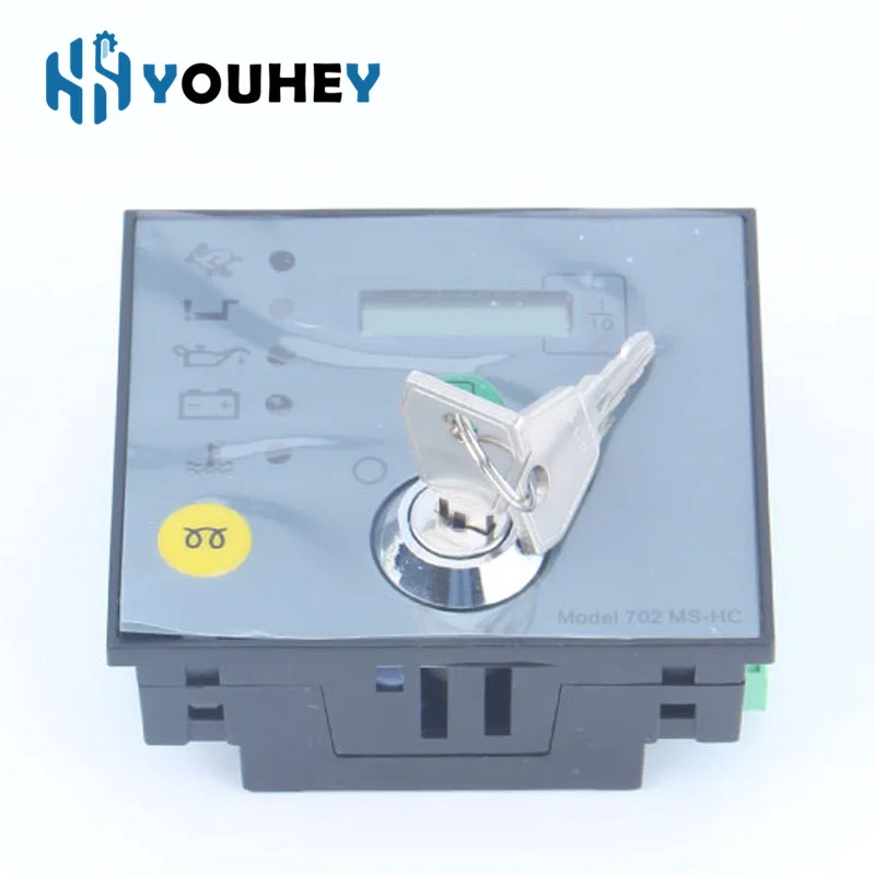 Фото Контроллер генератора с ручным запуском DSE702MS DSE702AS DSE701MS DSE701AS, модуль панели запуска с ключом DSE Deep Sea 702 701 AS MS №2