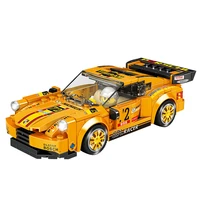 hot sports cars porsche 911 309pcs model series building blocks particle samll assembly traditional bricks toys for child gifts