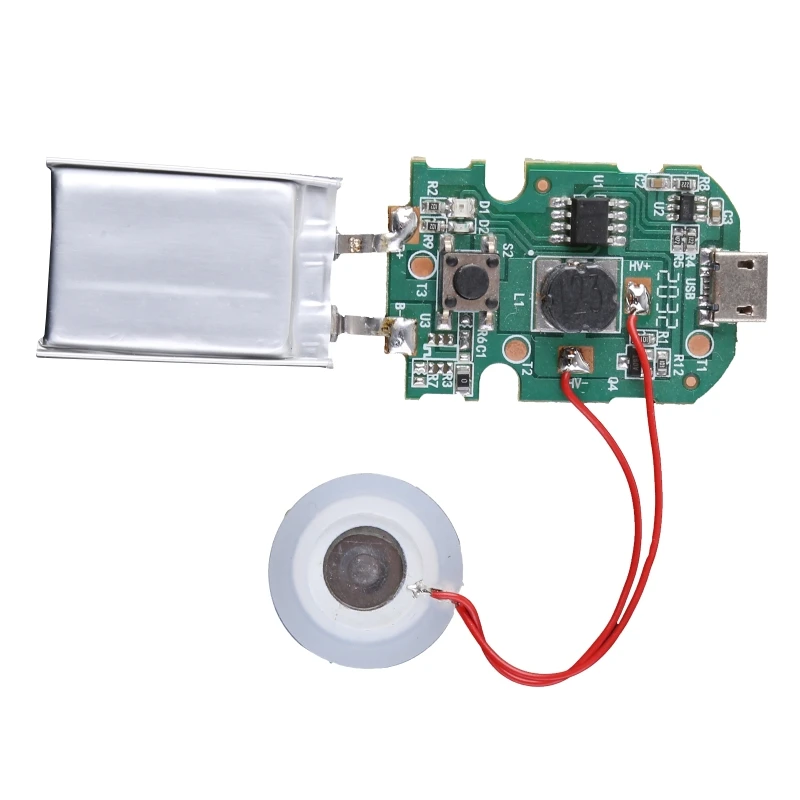 

Новинка 2022, миниатюрный USB-увлажнитель, набор «сделай сам», генератор тумана, керамические диски и печатная плата драйвера