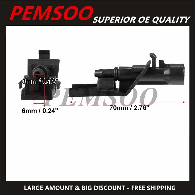 2X Автомобильная Передняя фотовспышка для Honda Crosstour Accord speedaccord OEM No. 76810-TP6-A01 76810TP6A01