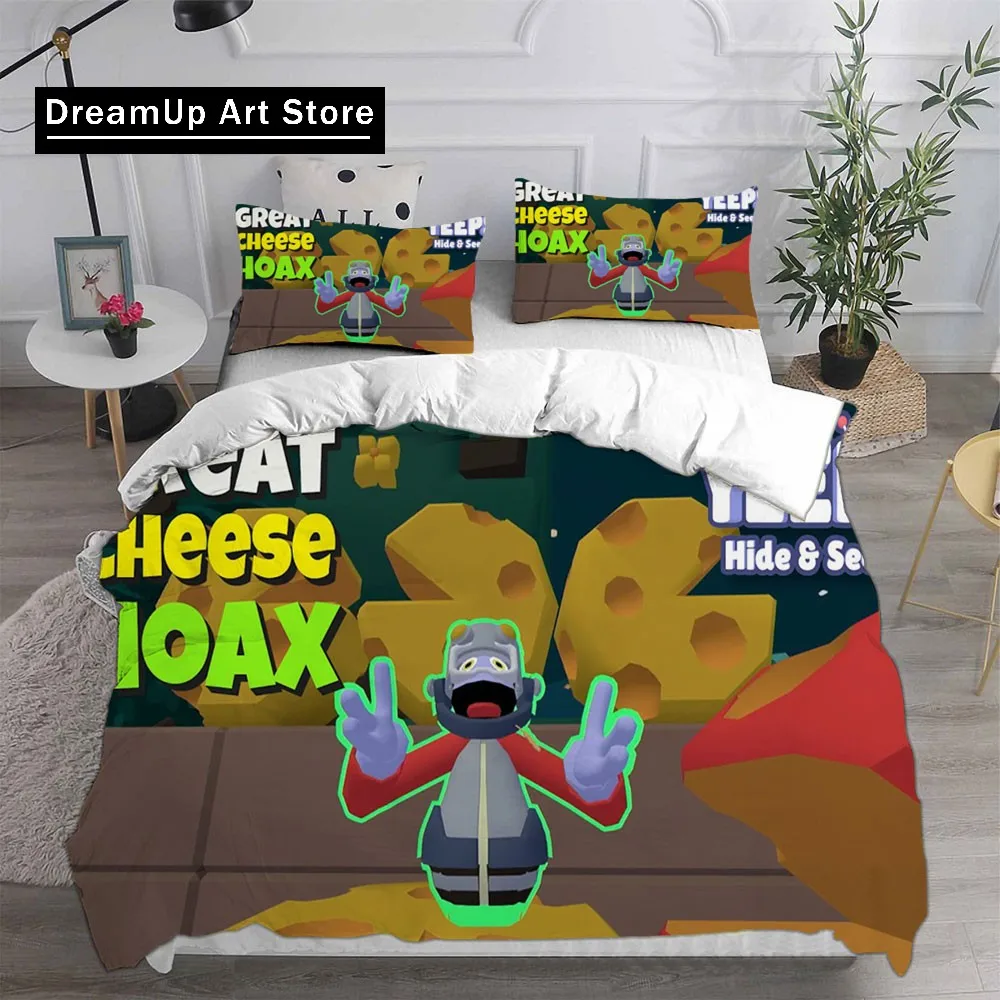 Комплект постельного белья Game Yeeps: Hide and Seek из микрофибры