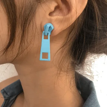 Zipper Stud Earrings 1