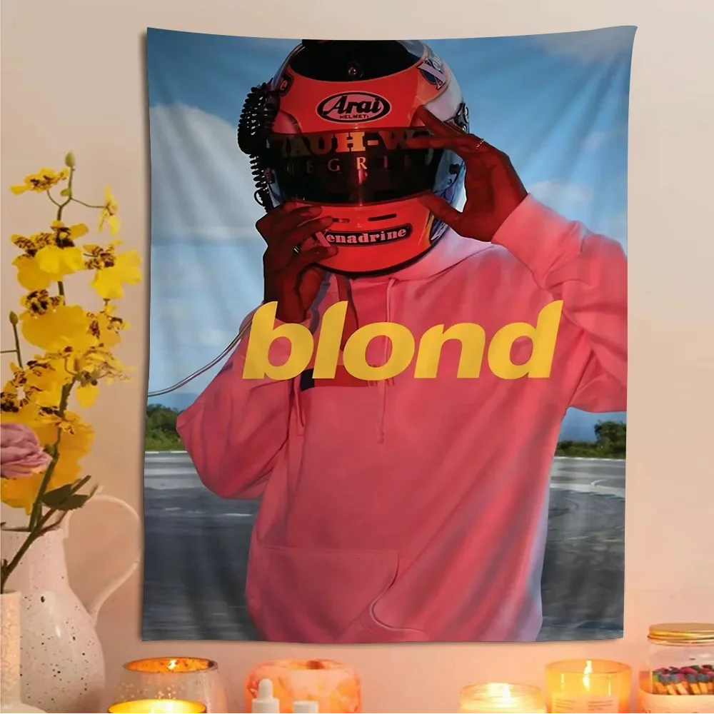 Певец Френк океан блонд мальчик музыка подвесной богемный гобелен для гостиной