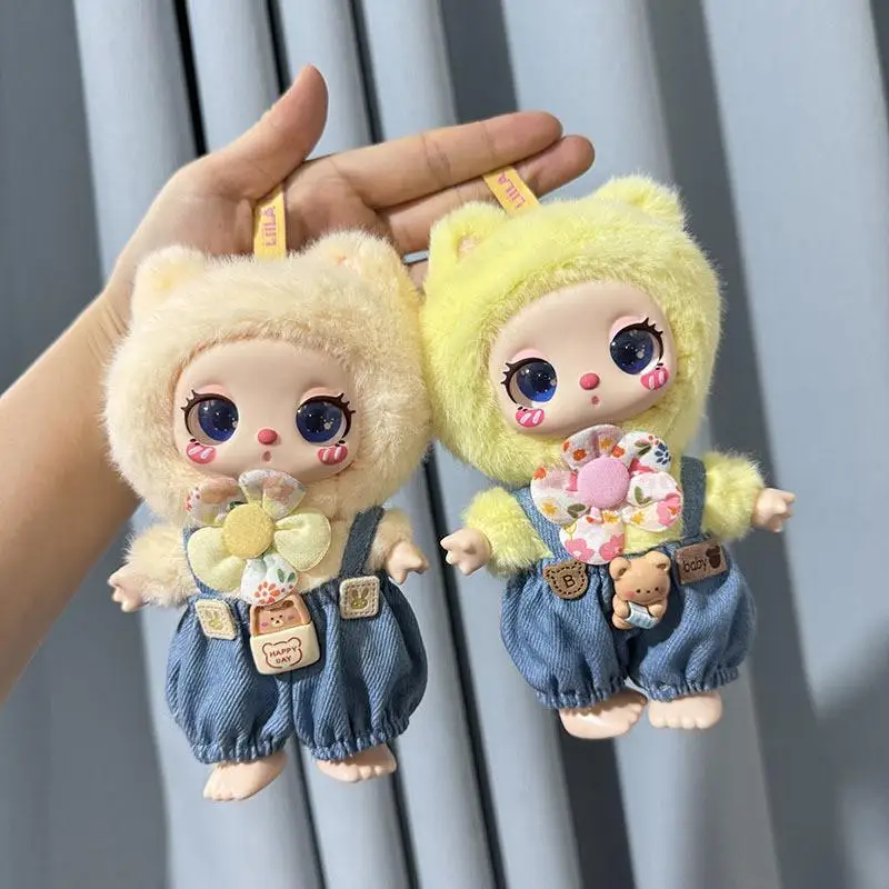 16 см мини-плюшевая кукла одежда аксессуары для Liila LUCKY CAT Idol комбинезон