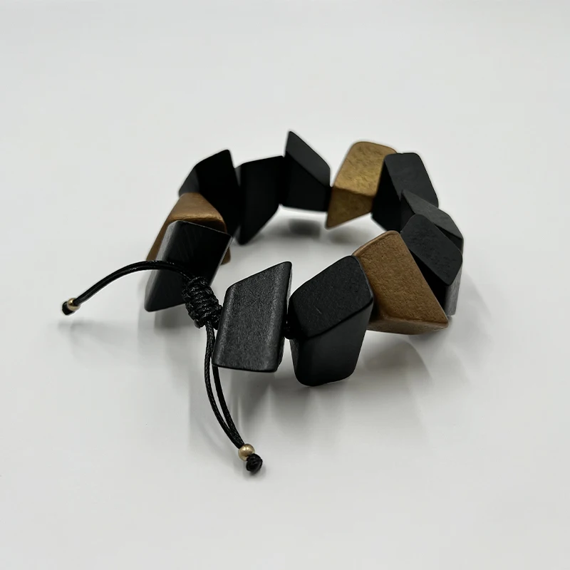 Браслеты Женские в стиле бохо с деревянными бусинами