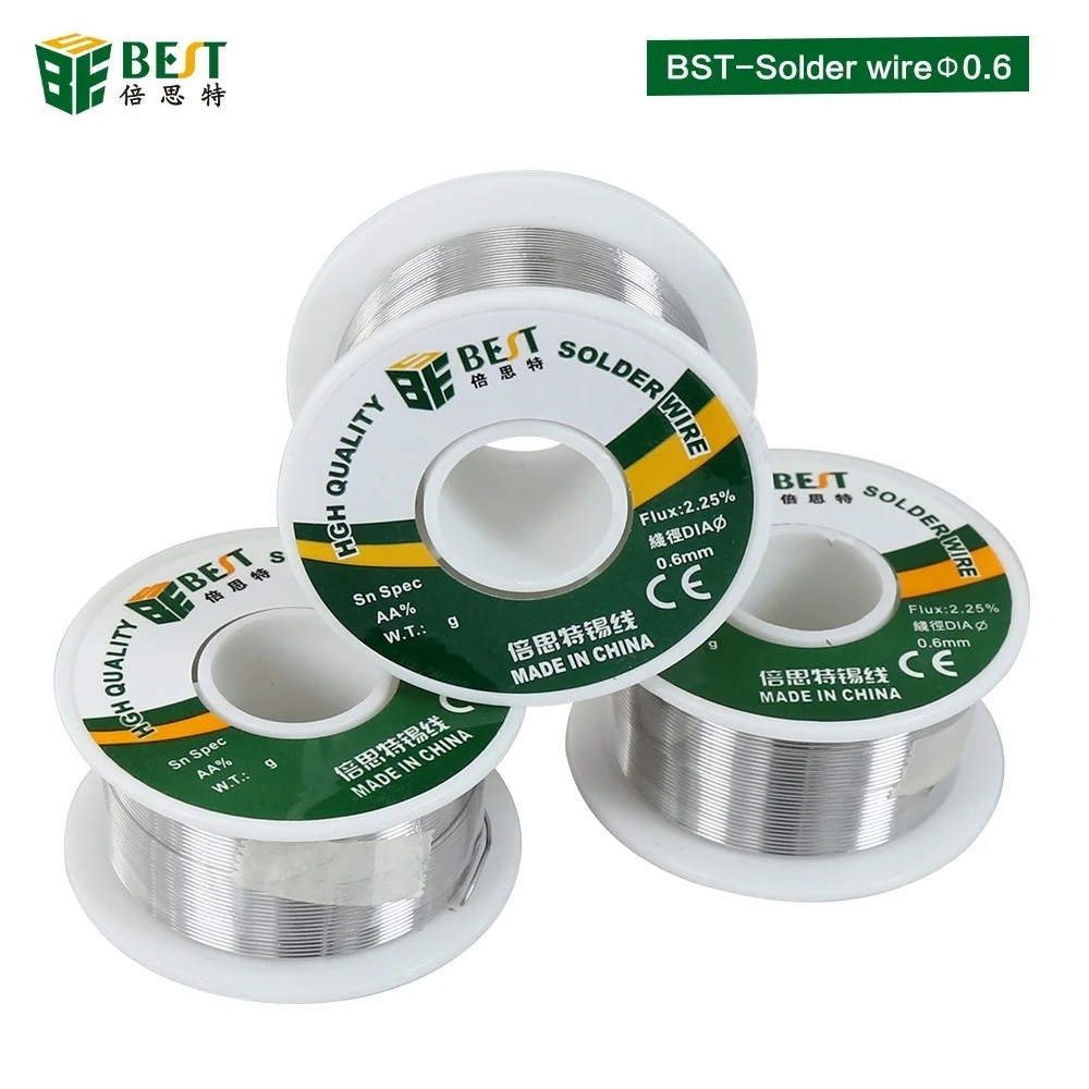 100g Sn 60/40 Tin Lead Solder Soldering Wire 0.3-1.2 mm Rosin Core Flux 2.25% Welding Wire Reel for Electronic Soldering Tools