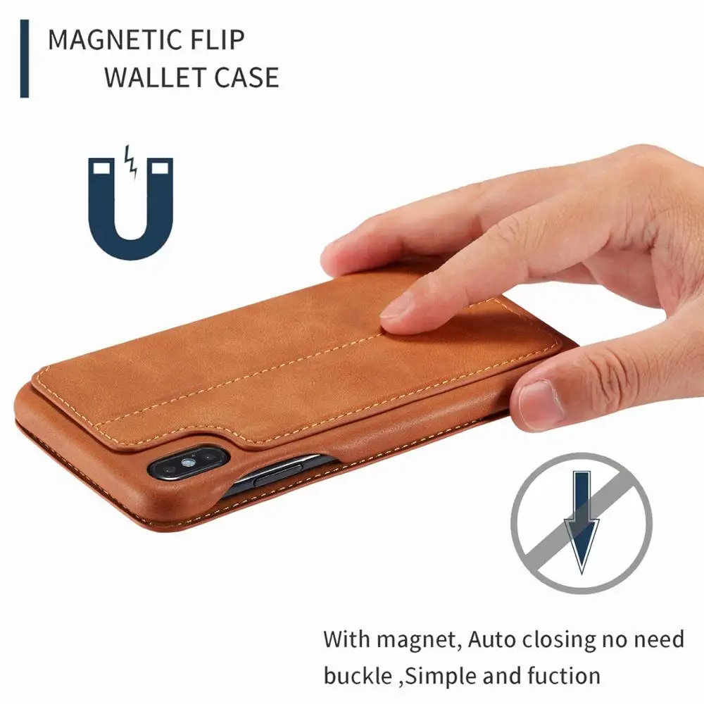 Luxury Wallet Case For Samsung Galaxy A52 A72 5G A51 A41 A31 S8 S9 S10 Plus S20 FE S21 Ultra Holder Leather Flip Stand Cover
