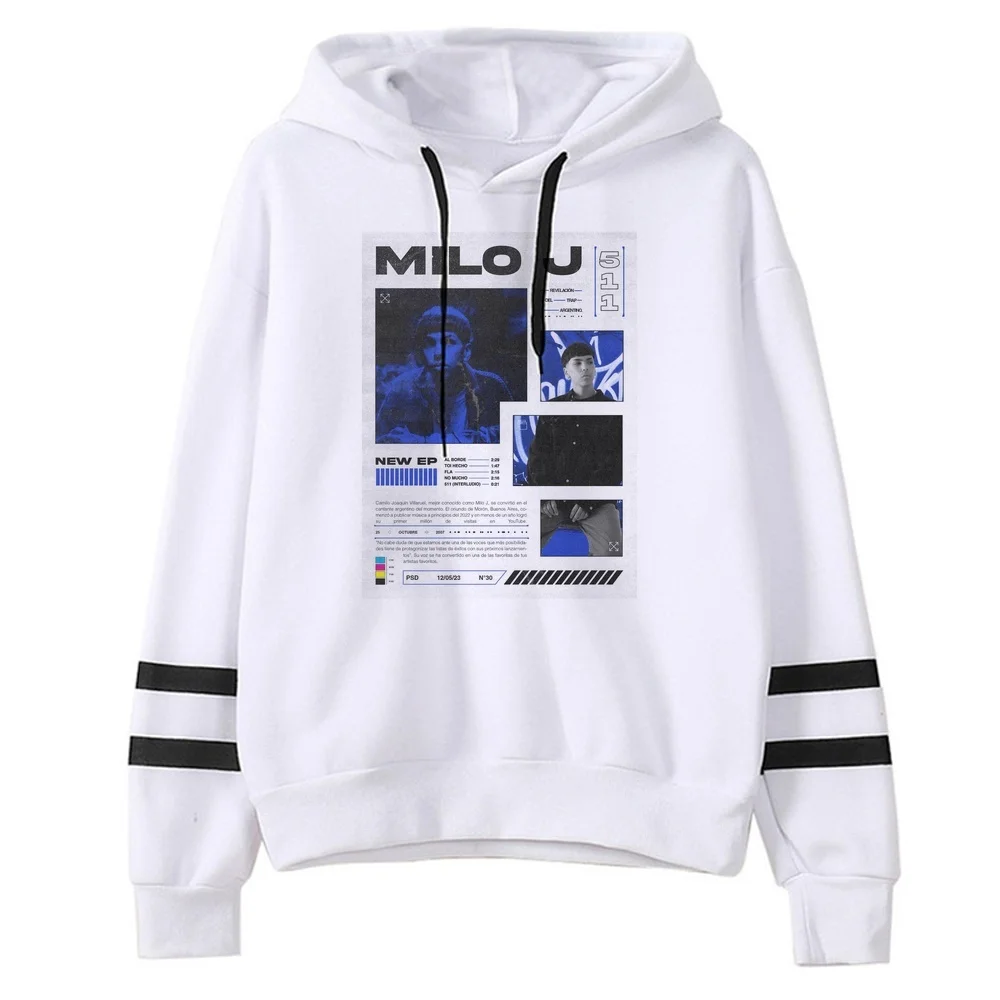 Фото Женские худи Milo j, аниме-свитшот с принтом, 2026, женская одежда в стиле cutecore, с карманами. №2