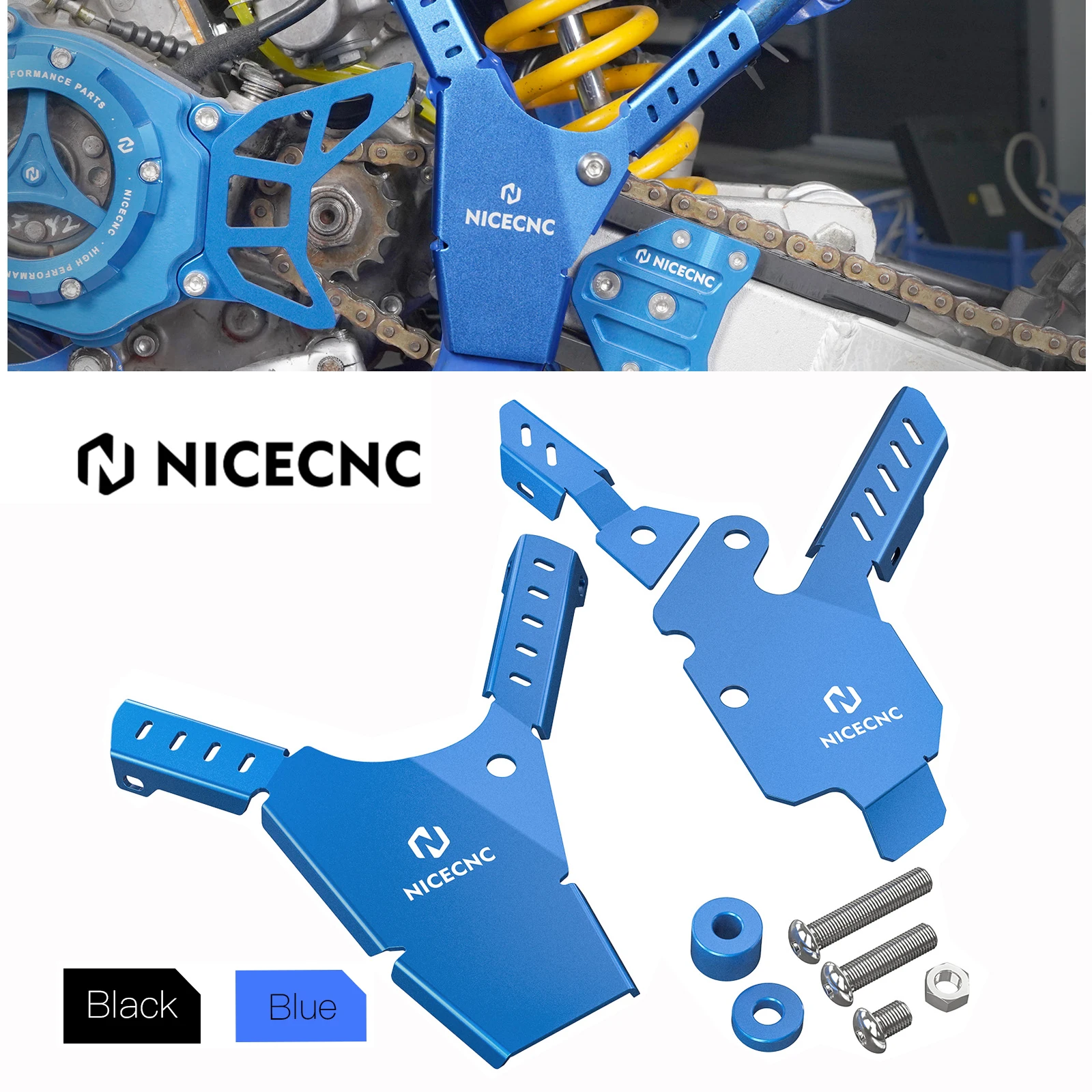 Защитная рамка для yamaha yz 85 NiceCNC Защитные чехлы Yamaha YZ85 2002-2021 2020 боковая обтекатель