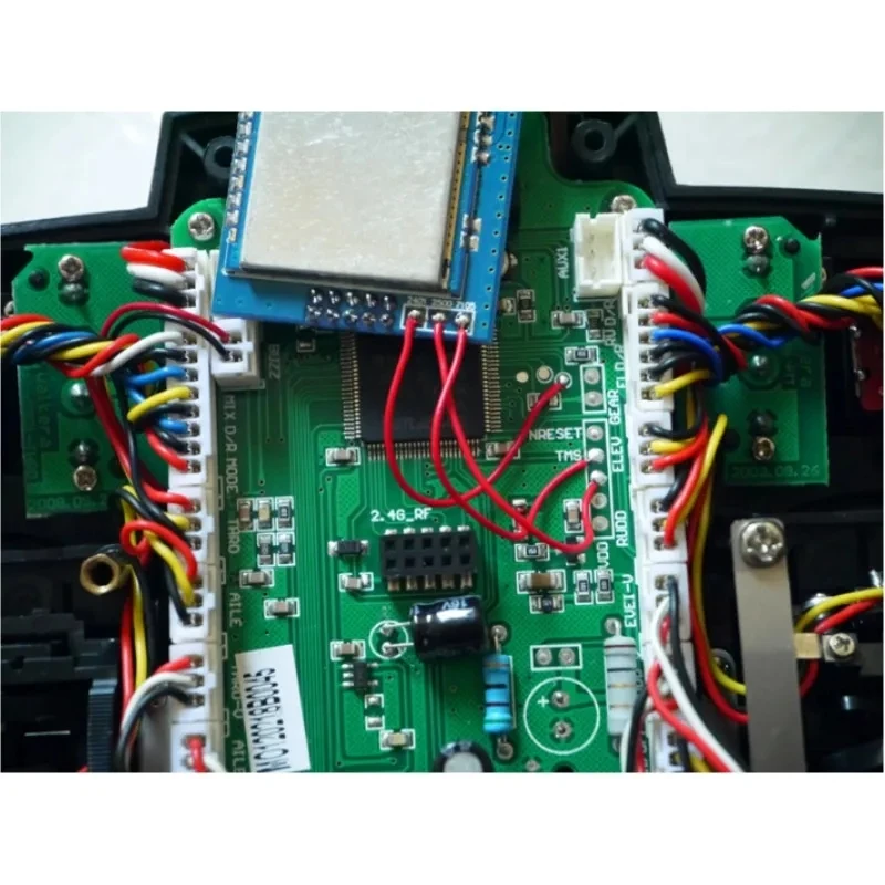 Фото Радиочастотный модуль Walkera DEVO 7E 10 3 в 1 CC2500 NRF24L01 A7105 для передатчика вертолета Frsky Flysky WLtoys DSM2 DJI RC Drone №2