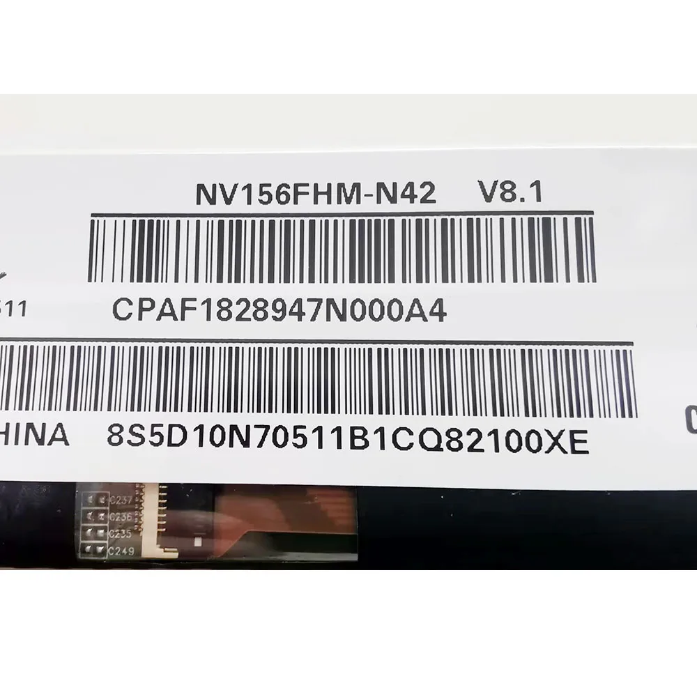 ЖК-экран для ноутбука ASUS TUF FX504G FX504 FX504GE, 30 контактов, 1920x1080 FHD, 15,6 дюймов, Ips матрица (art.: 3920c6dbcd00f) - 3920c6dbcd00f