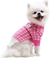 dog clothes comfortable breathable dog sweaters stylish cute puppy pet coat outfit woolly soft winter spring dog jackets