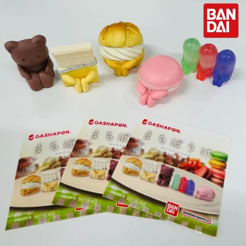 Фото Коллекционная фигурка Bandai Gashapon Machiboke Waiting Figure Vol 03: Десерт, сладости, конфеты, шоколад, печенье, украшение для рабочего стола №2