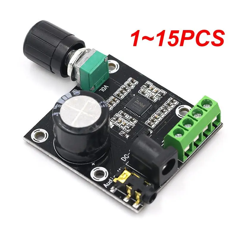 

1~15PCS 20mA Power Amplifier Board 2x15W Dual Channel DIY Audio Amp Module Speaker Amplification Replacement Amplifying