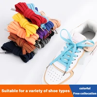 shoelaces for sneakers elastic flat metal head shoe laces for women men shoelace rubber bands shoestrings accessories af1 1 pair