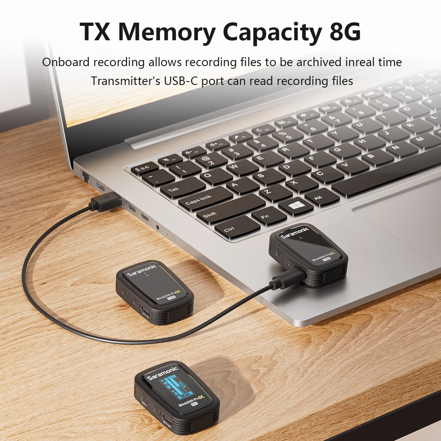 Беспроводной петличный микрофон Saramonic Blink500 ProX B2R