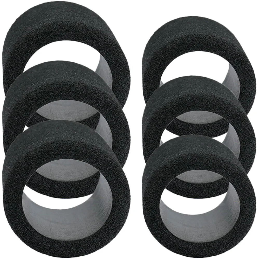 

6 Pcs Protector Inflatable Tires Convenient Bike Pump Cover Professional Cycle Cycling Inflator Air Sponge Portable Inflators