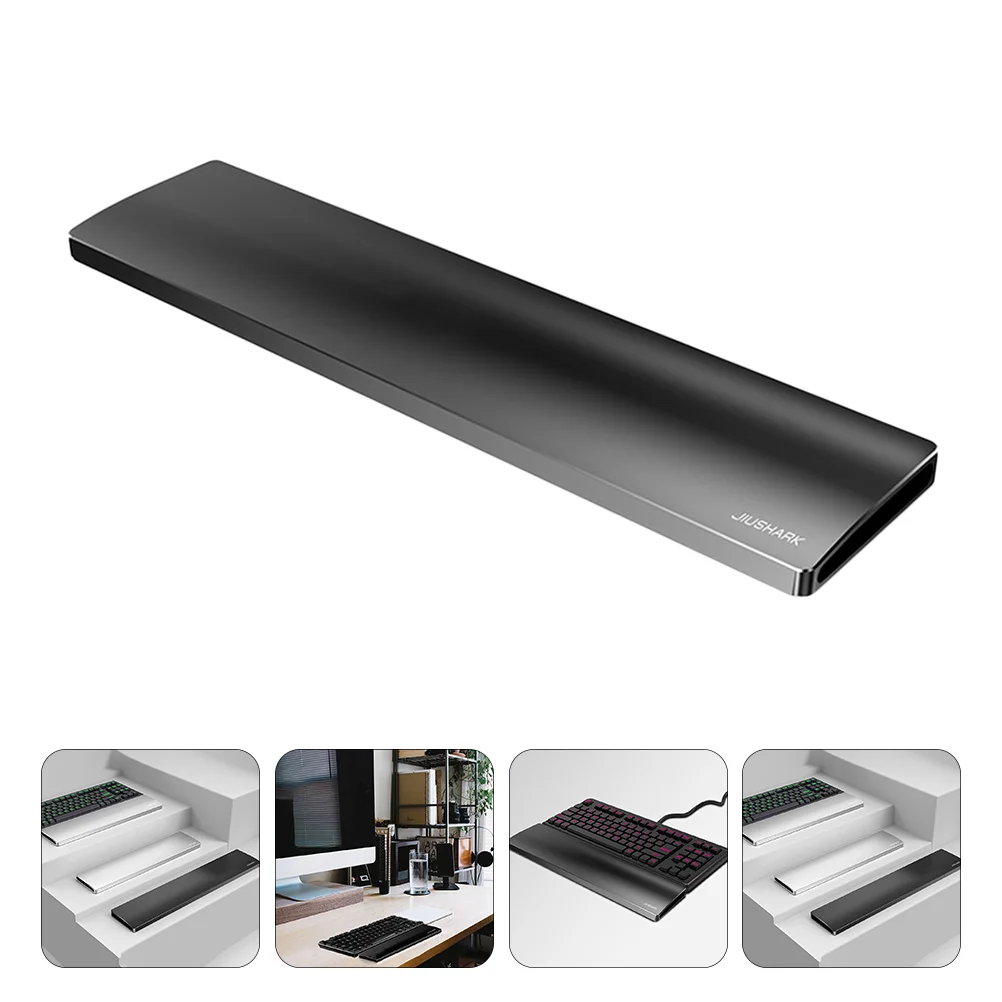 

Keyboard Rest Computer Keyboards Ergonomic Palm Wrist Pad Hollow Out Aluminum Alloy Support