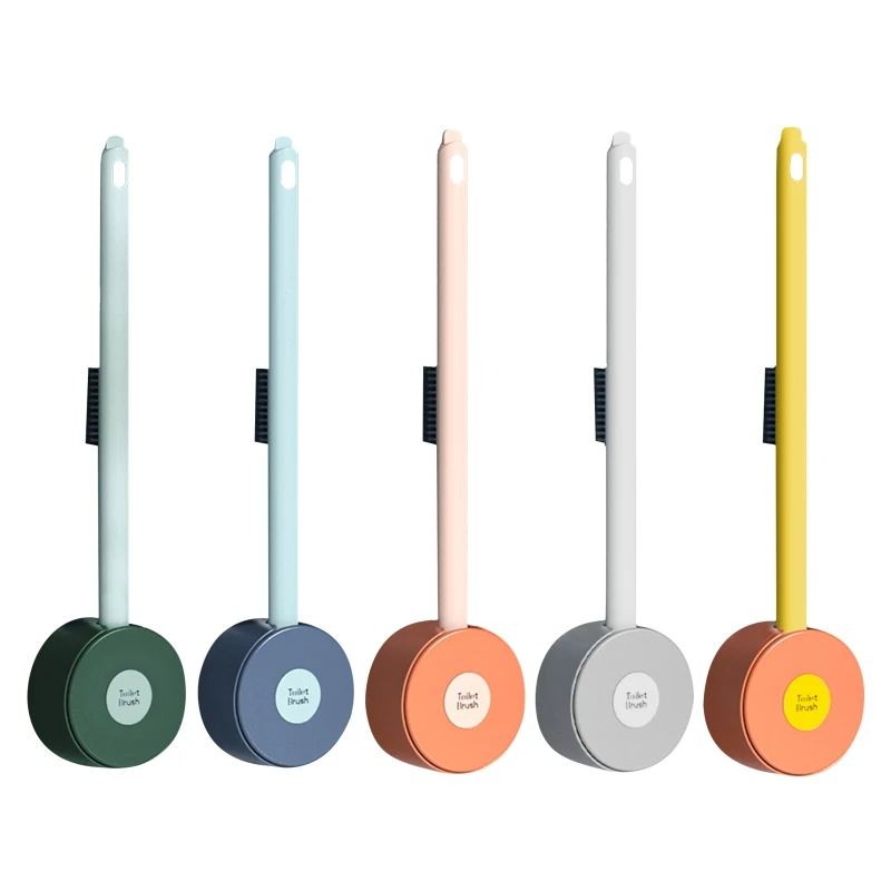 

Toilet Brush Dual Toilet Bowl Brush Combo For Toilet Bathroom Brush Long Handle Cleaner Tool For Bathroom Accessories 85DA