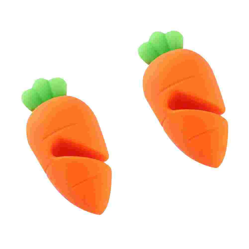 

Pot Lid Stopper Lifter Boil Silicone Holder Over Rubber Guard Overflow Cover Releaser Carrot Steam Lifts Spill Preventer