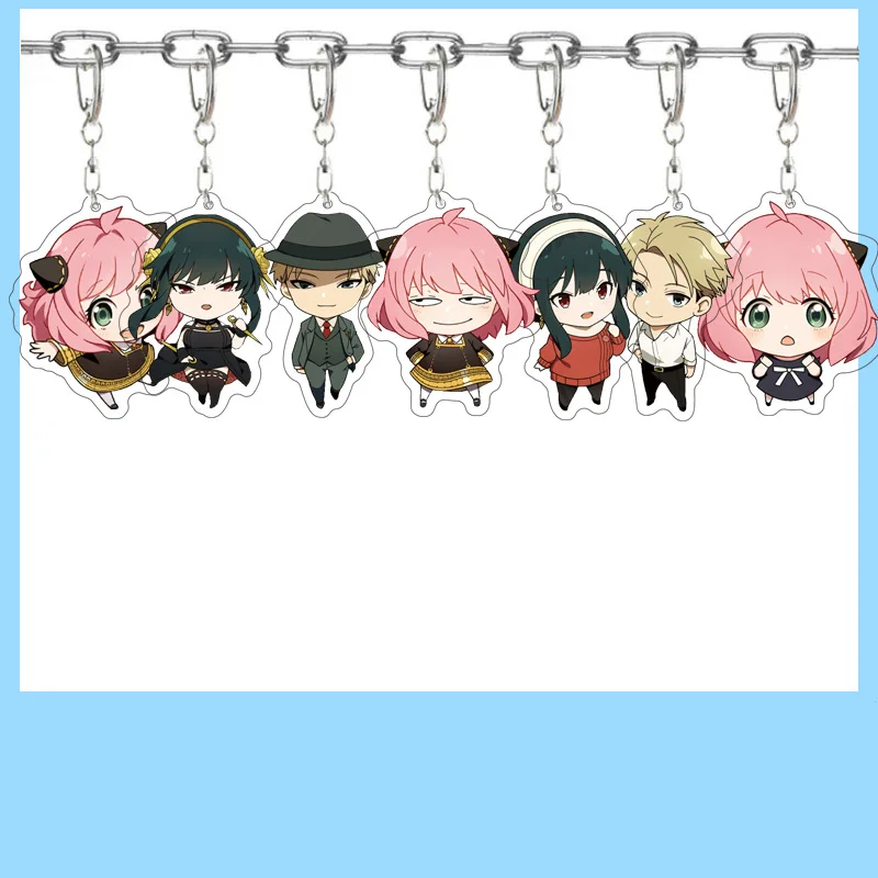 

Подвеска Loid Anya, подделка, подделка, брелок, аксессуары, кулон HUTAO XIAO Scaramouche, аниме мультяшный значок, подарок для детей