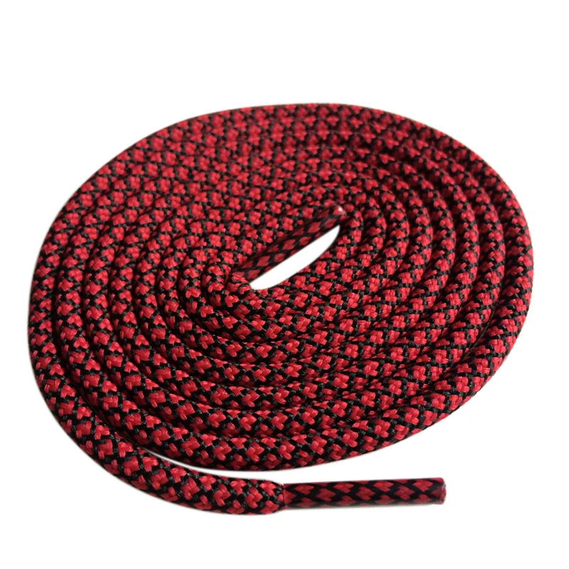 Weiou New Bright Colors Hiking Walking Two Toned Ropes Laces Replacement Shoe Lace Round Rope Shoelaces For Basketball sneakers