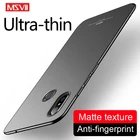 Чехол MSVII для Xiaomi Mi A2 Lite, тонкий матовый чехол для Xiaomi A2 Lite, жесткий чехол из поликарбоната для Xiomi MiA3, чехлы для Xiaomi Mi A3 Lite