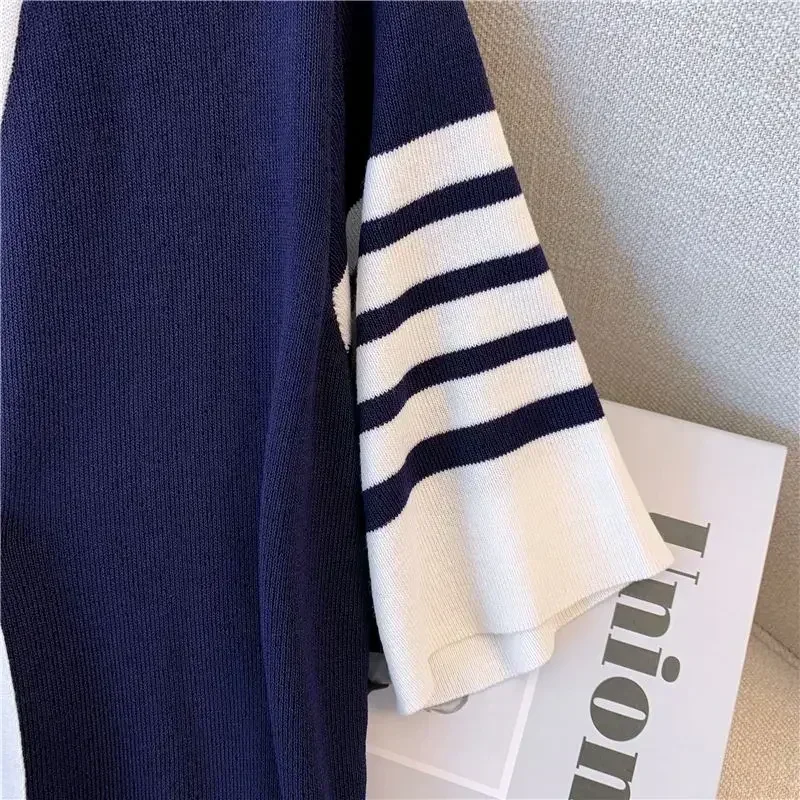 Простая летняя новая юбка 2024 высококачественное темпераментное трикотажное