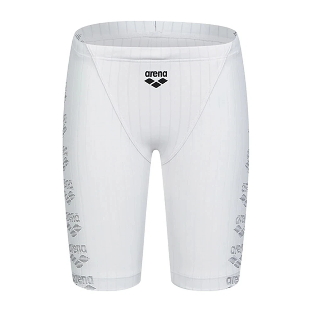 Mens Swimwear Jammer Training Swim Short Trunks Summer Beach Tight Swimming Pants Breathable Swimsuits Diving Sports Surf Shorts