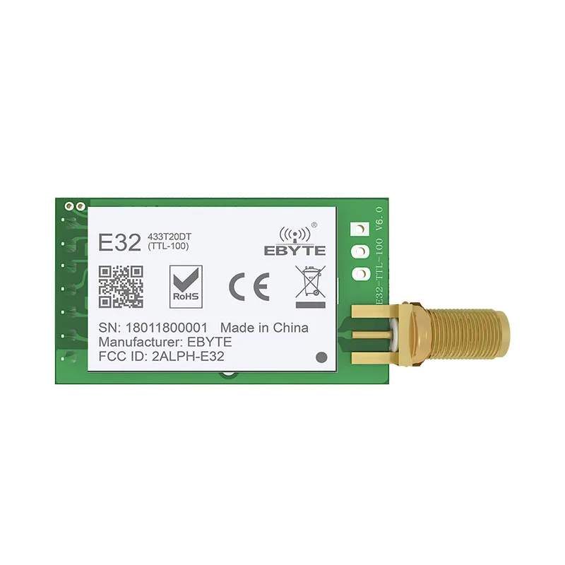 10PCS SX1278 LoRa 433 MHz Wireless RF Module Iot Transceiver CDSENET E32-433T20D UART Long Range 433MHz Transmitter Receiver