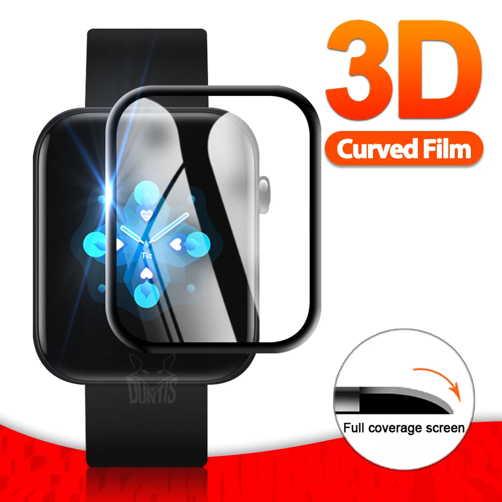 

Защитная 3d-пленка с полным покрытием для смарт-часов Ticwatch GTH Pro GTA GTK, защита экрана от царапин, аксессуары (не стекло