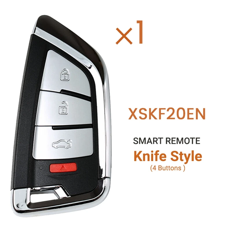 

Remote Key Proximity Remote Key Car Remote Key For Xhorse XSKF20EN Universal Smart 4 Button Knife Style Fob For VVDI Key Tool