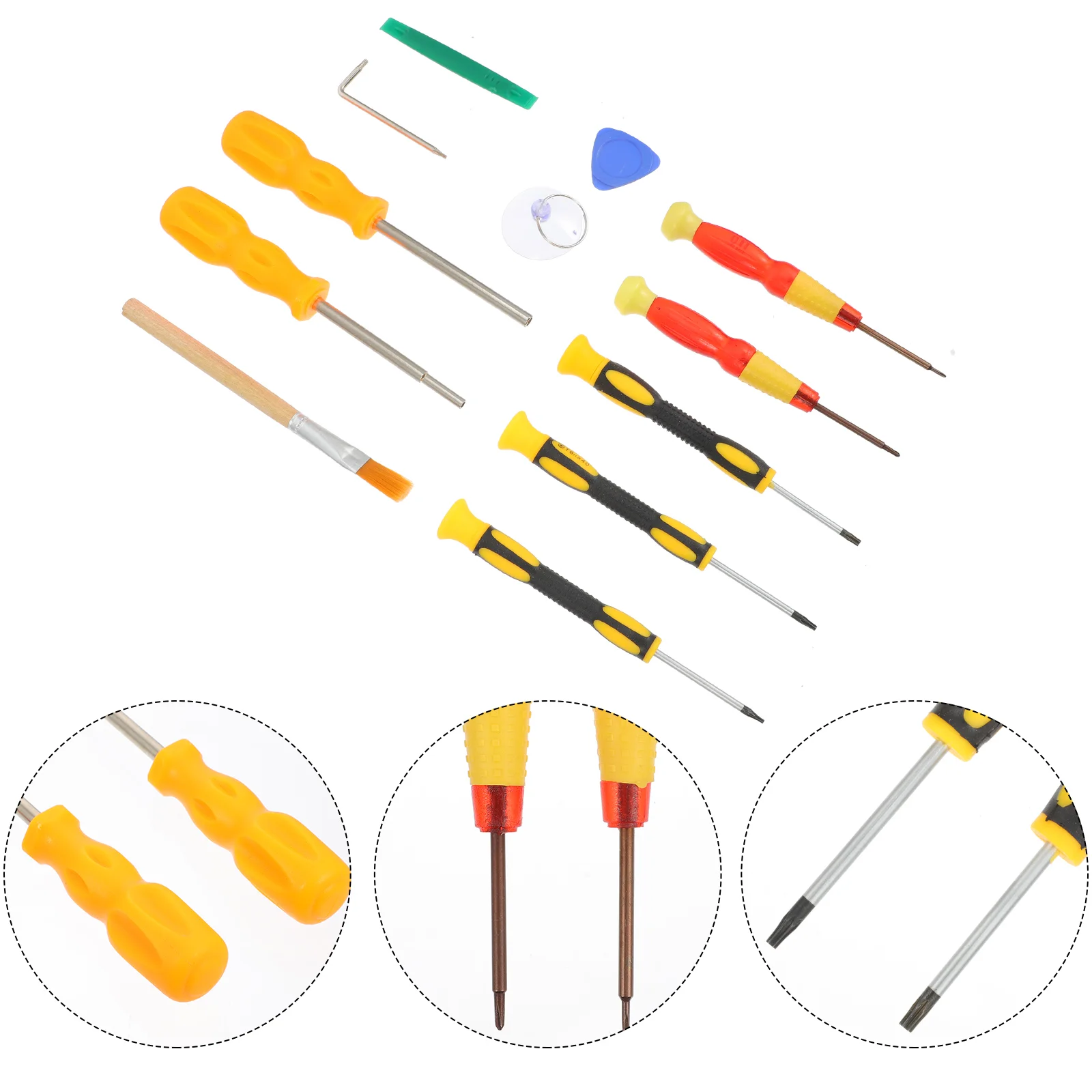 

1 набор, практичная прочная игровая консоль, набор инструментов, звездообразная отвертка, инструмент для открытия корпуса