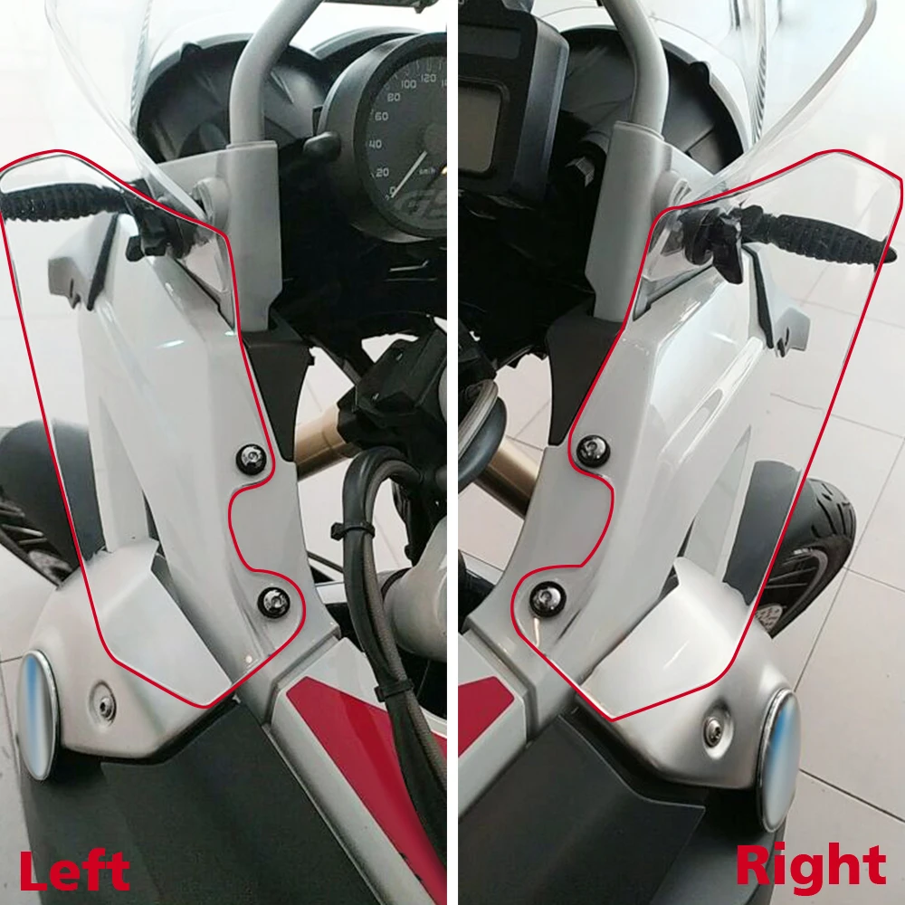 Боковой ветровой дефлектор мотоцикла лобовое стекло для BMW R1200GS ADV R1200 GS Adventure 2006-2013