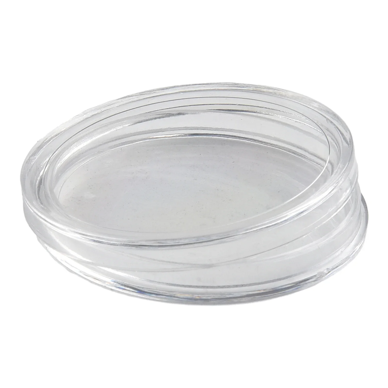 10 шт. 38/50 мм прозрачный пластиковый держатель для монет коробка сбора чехол