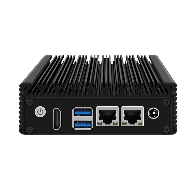 

Fanless Mini pc computer desktop N3050 mini pc gaming Dual Lan Industrial Computer